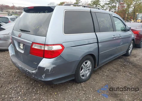 2007 Honda Odyssey Ex-L from USA, damaged, VIN 5FNRL38657B090069